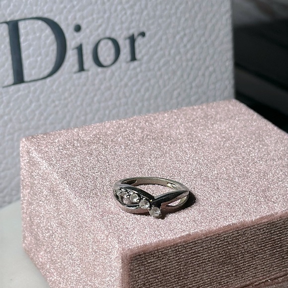 Vintage 925 & Stone Sterling Silver Ring | OTC 925 Thailand Signed Ring Sz 7 GVC - Picture 1 of 9
